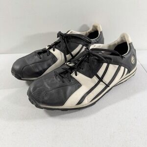 Vintage Timberland Fells Trainer Black White Leather Men's Shoes 20115 Size 12